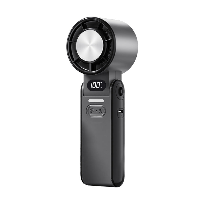Handheld Cooling Fan with Digital Display