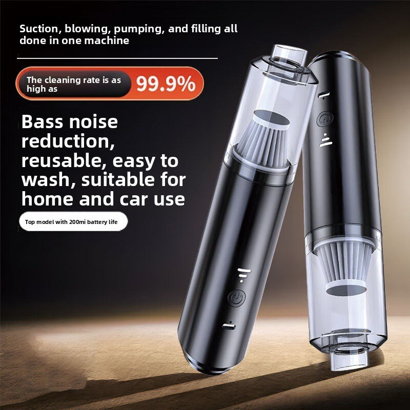 Handheld Cordless Vacuum Cleaner with Suction and Blowing Function