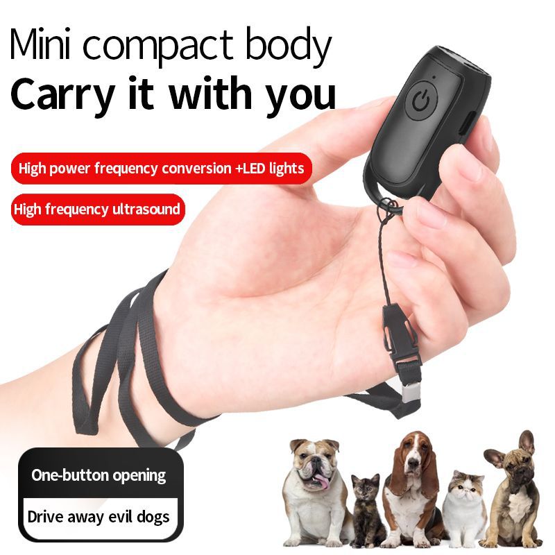 Handheld Ultrasonic Dog Training Device