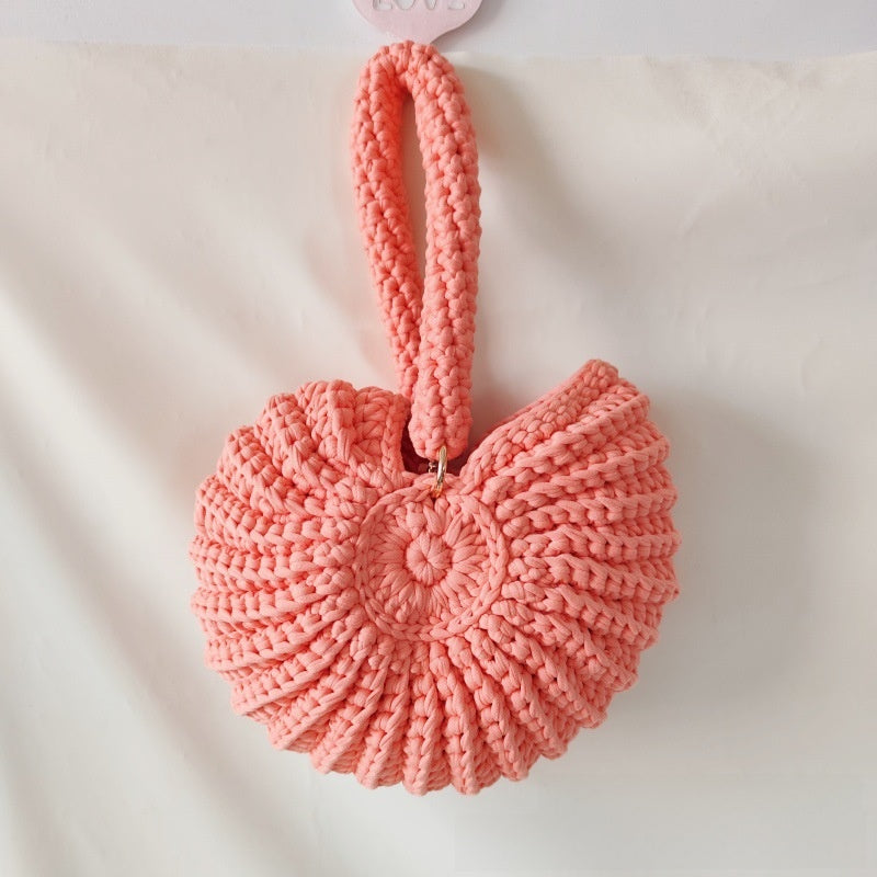 Handmade Woven Conch Shell Coin Purse