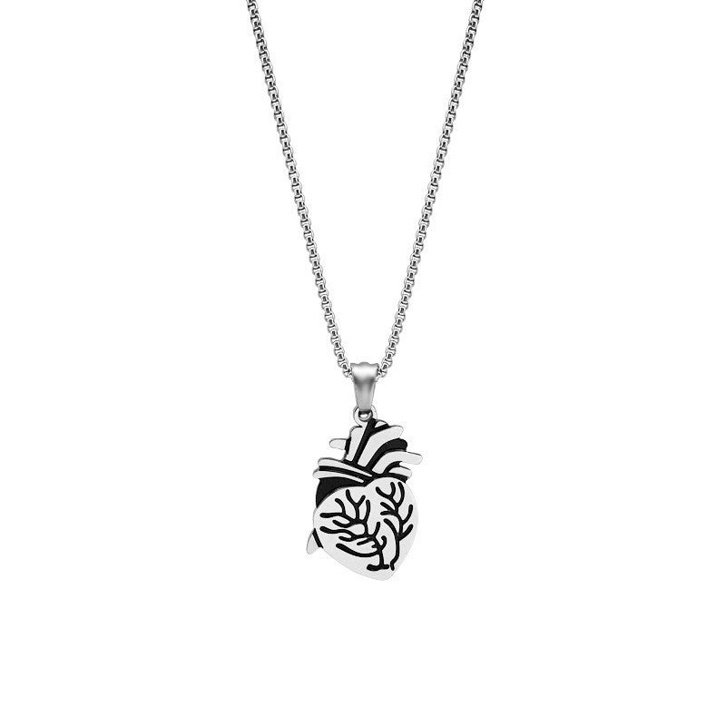 Heart Shaped Alloy Necklace