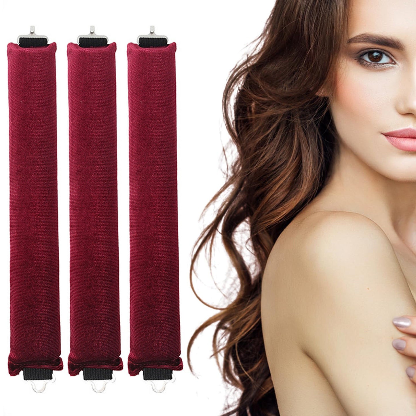 Heatless Curling Sponge Set for Voluminous Waves