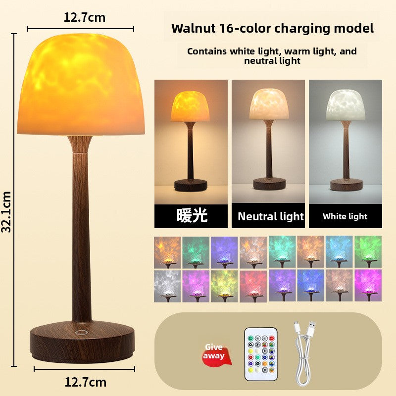 High-Base Ripple Ambient Lamp