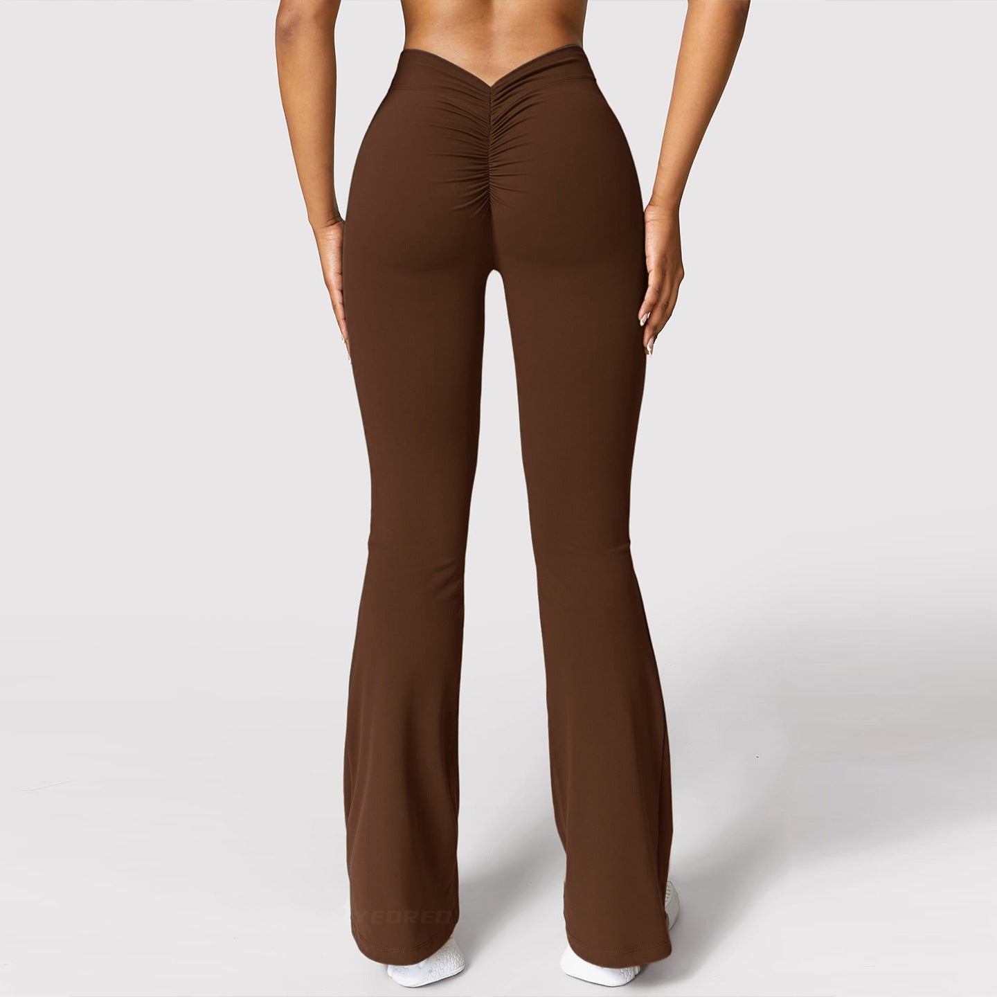 High Elastic Yoga Pants Quick Dry Breathable Flared Leggings