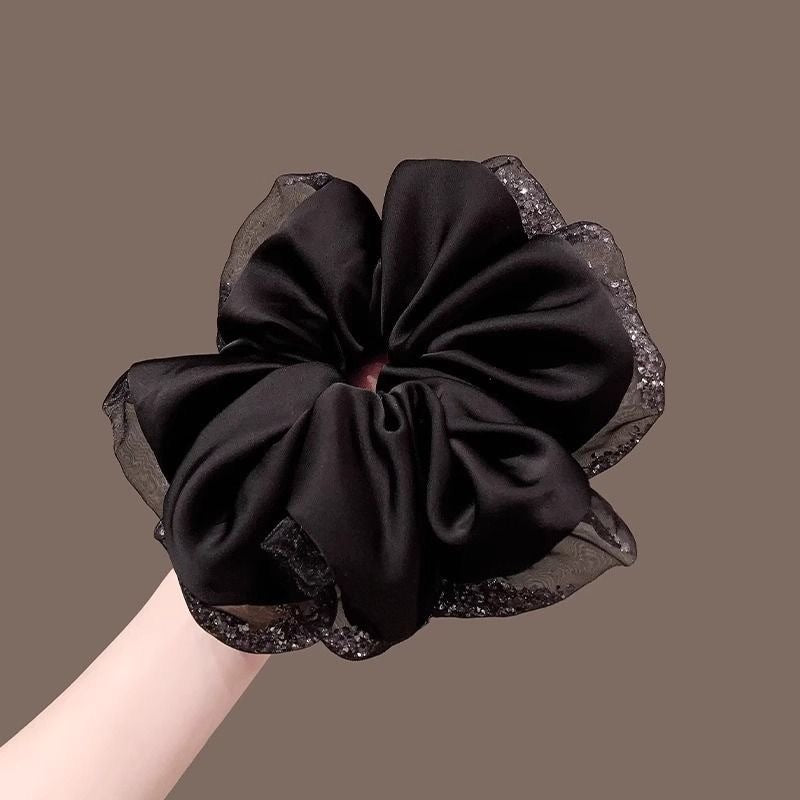 High-end vintage satin hairband