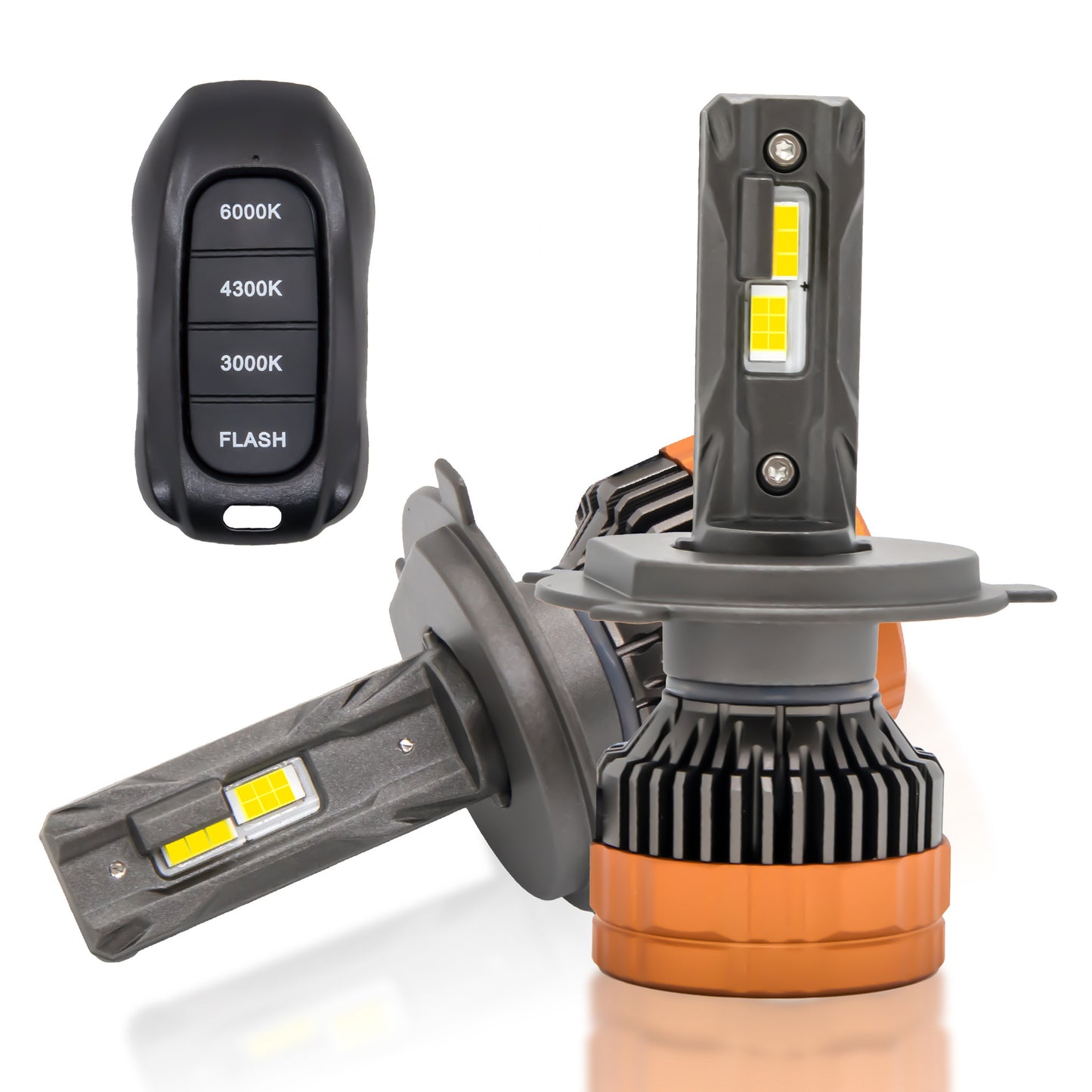 High Power LED Car Headlight with Remote Control
