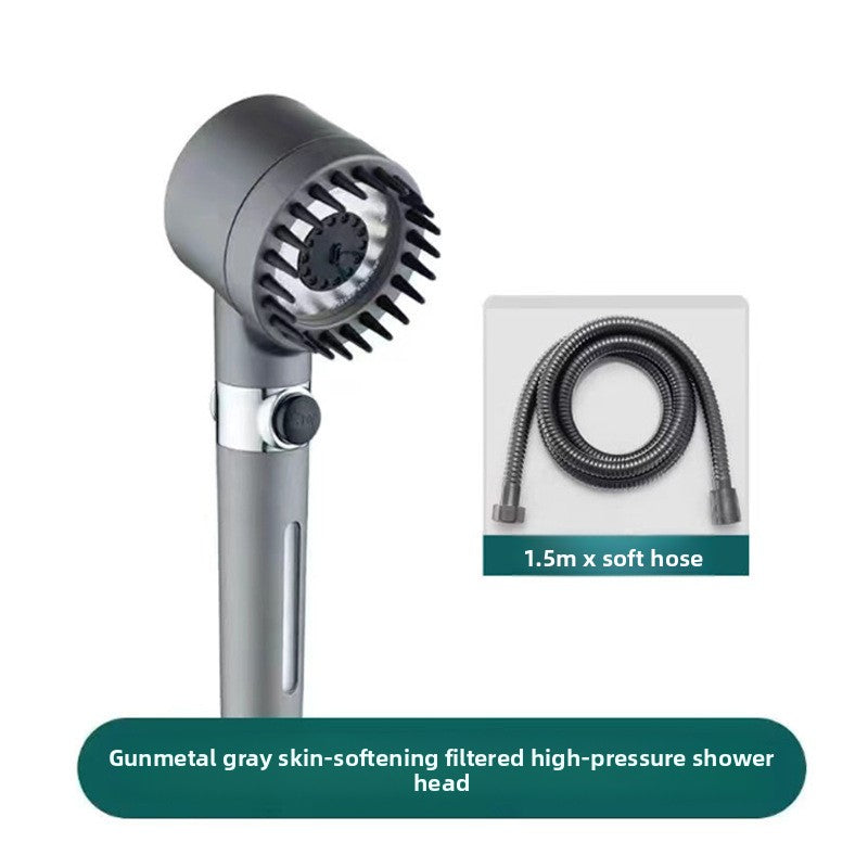 High Pressure Filter Shower Head with Multiple Spray Modes