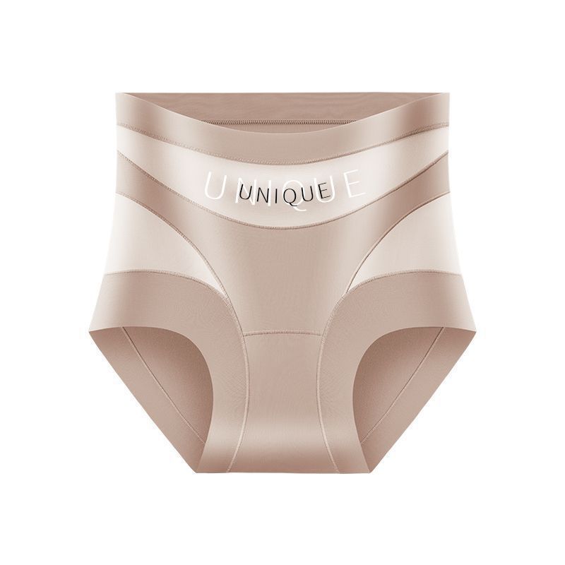 High-Waisted Tummy Control Shapewear Panties with Cotton Lining