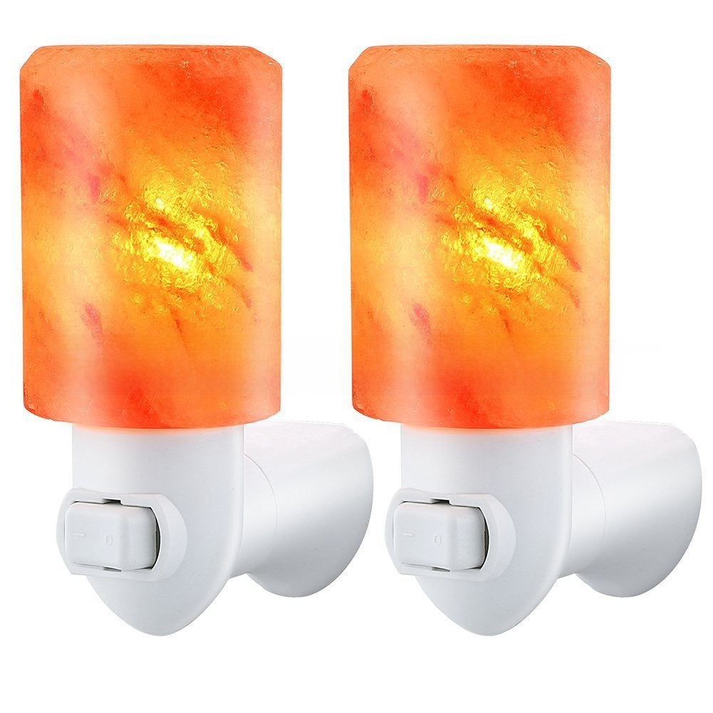 Himalayan Rose Salt Crystal Night Light
