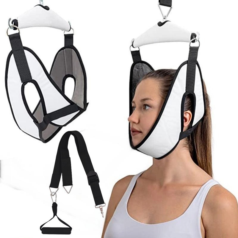 Home cervical traction fixator