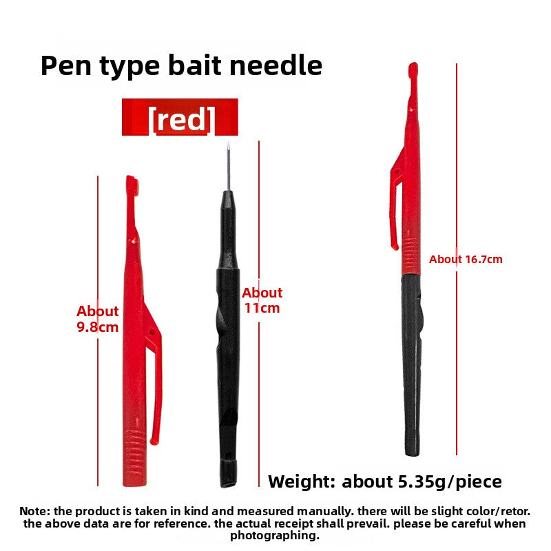 Hook Hook remover, baiting needle, detaching device