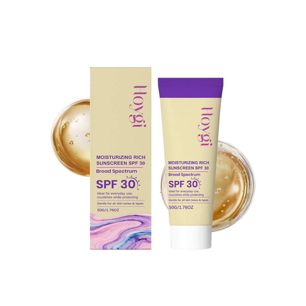 Hoygi Moisturizing Protective Cream Lightweight Daily Skin Barrier