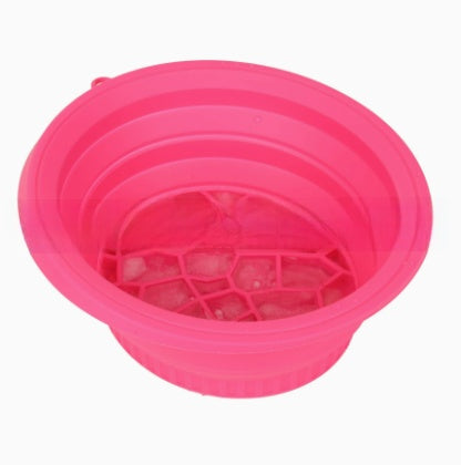 Ice compress folding basin
