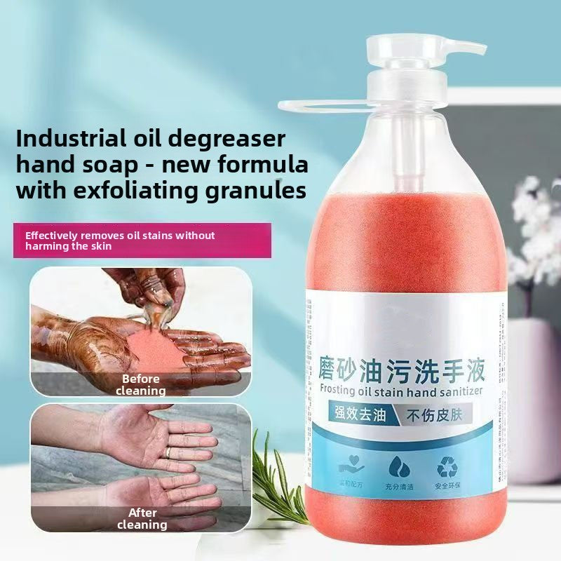 Industrial Oil Stain Scrub Hand Sanitizer Particles