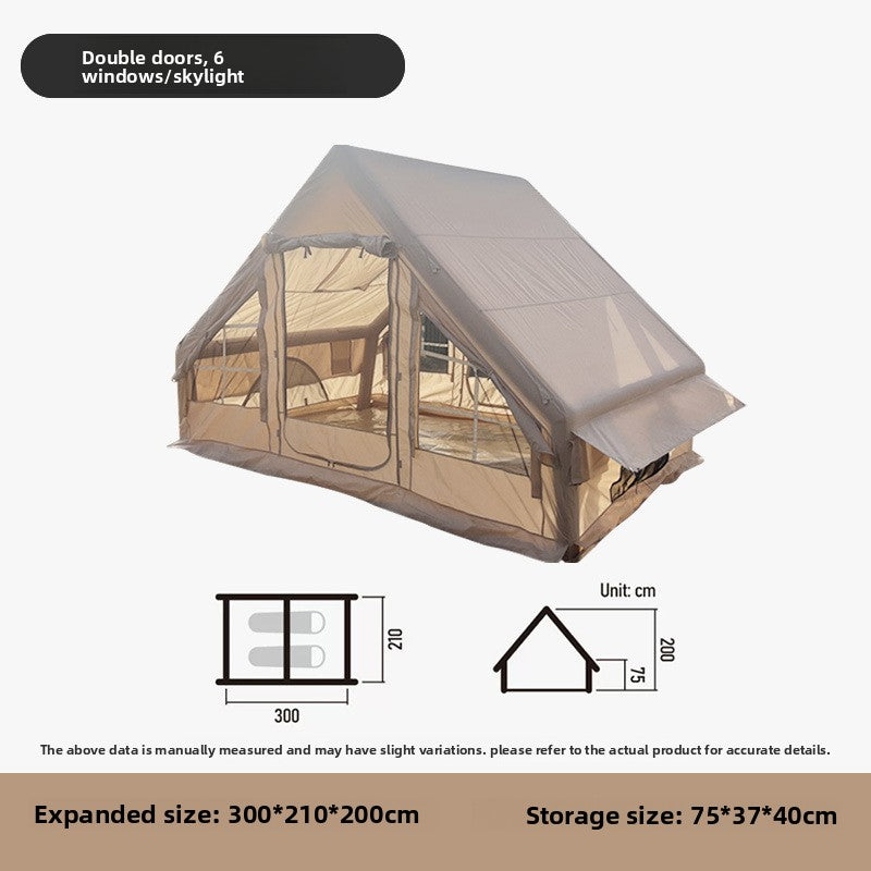 Inflatable tent