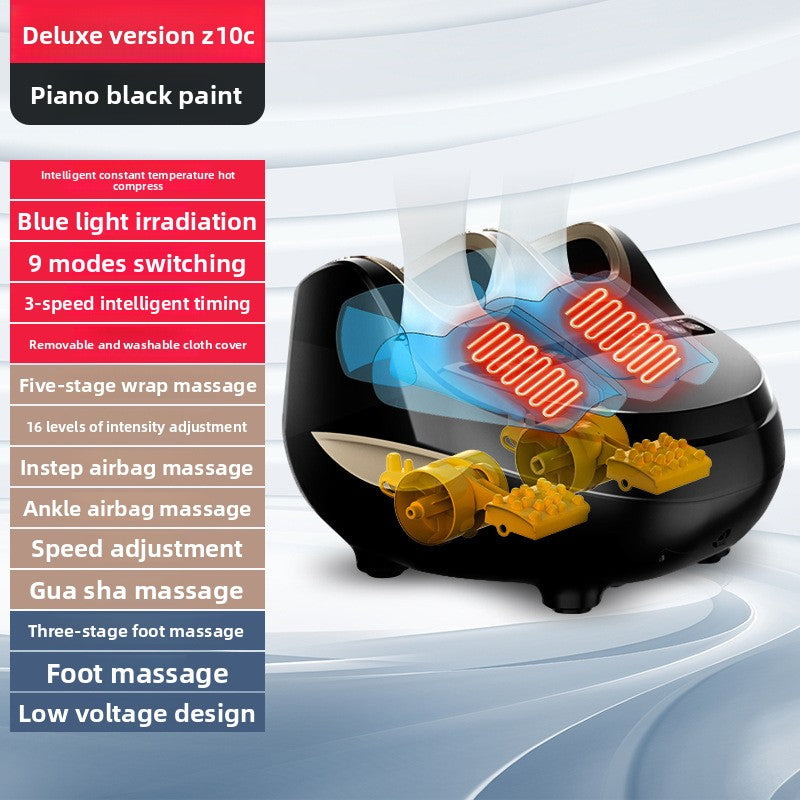 Intelligent Foot and Leg Massager with Heat Therapy