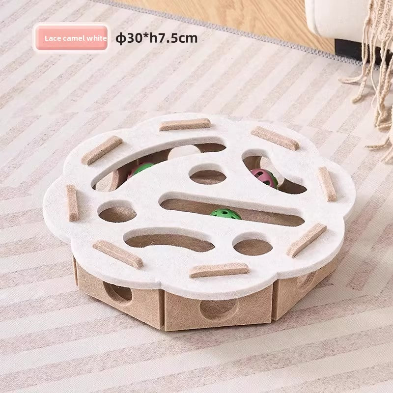 Interactive Cat Scratching Maze Toy