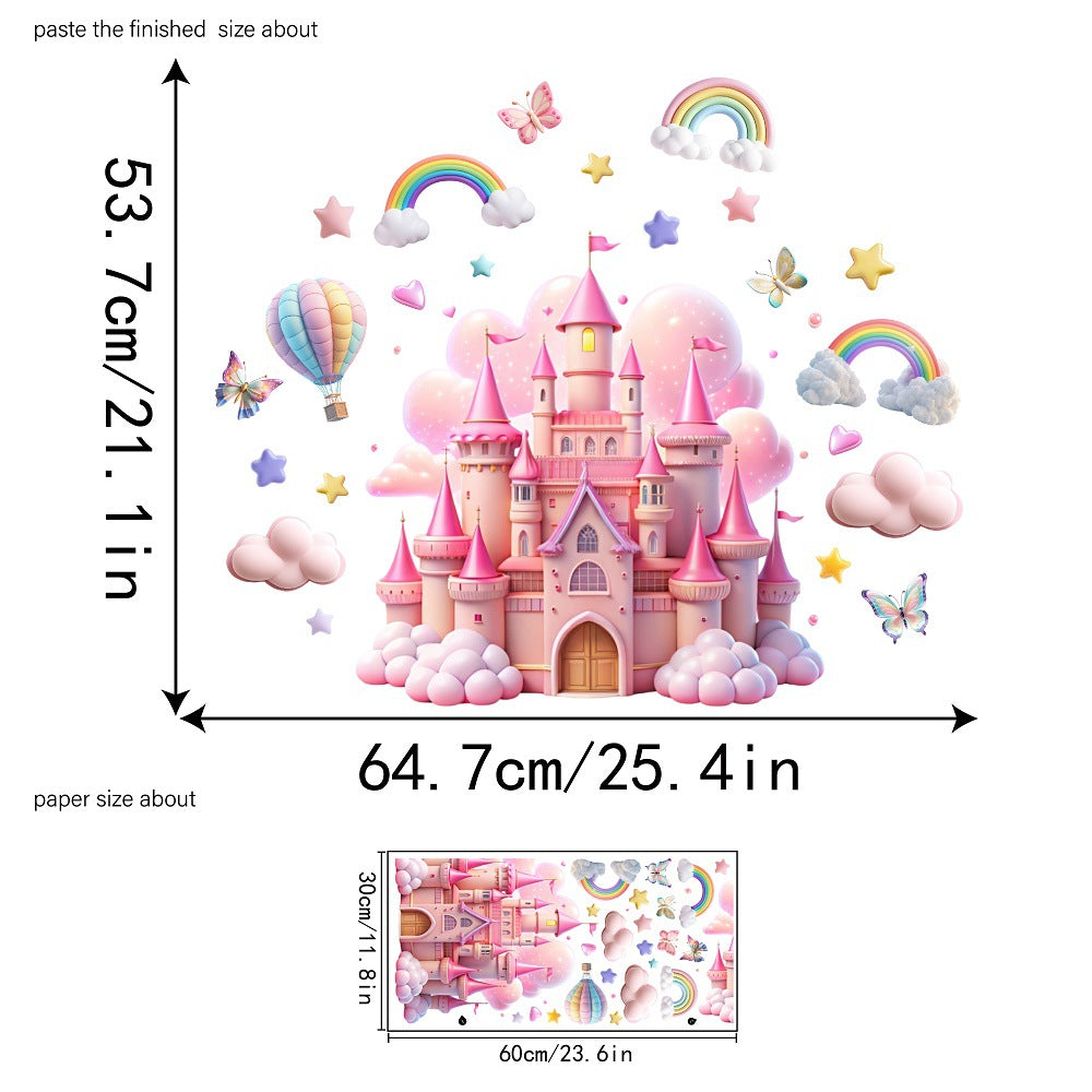 Kidsren's Room Decorative Painting Self-Adhesive Sticker