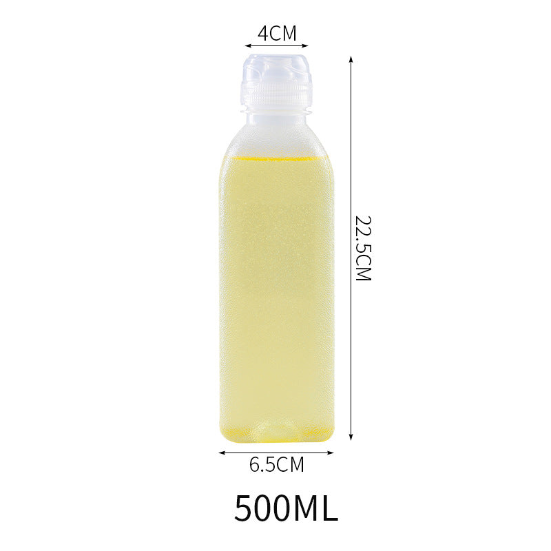 Kitchen plastic seasoning oil bottle