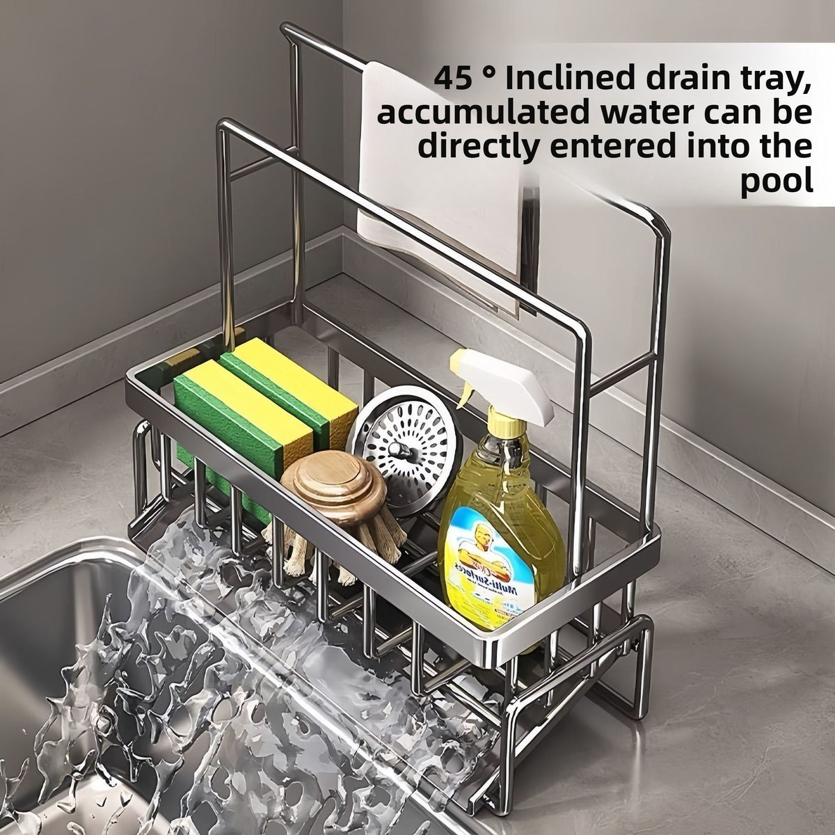 Kitchen Sink Drain Rack
