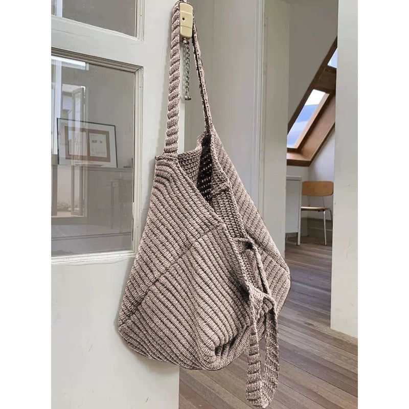 Knitted Large Capacity Handbag