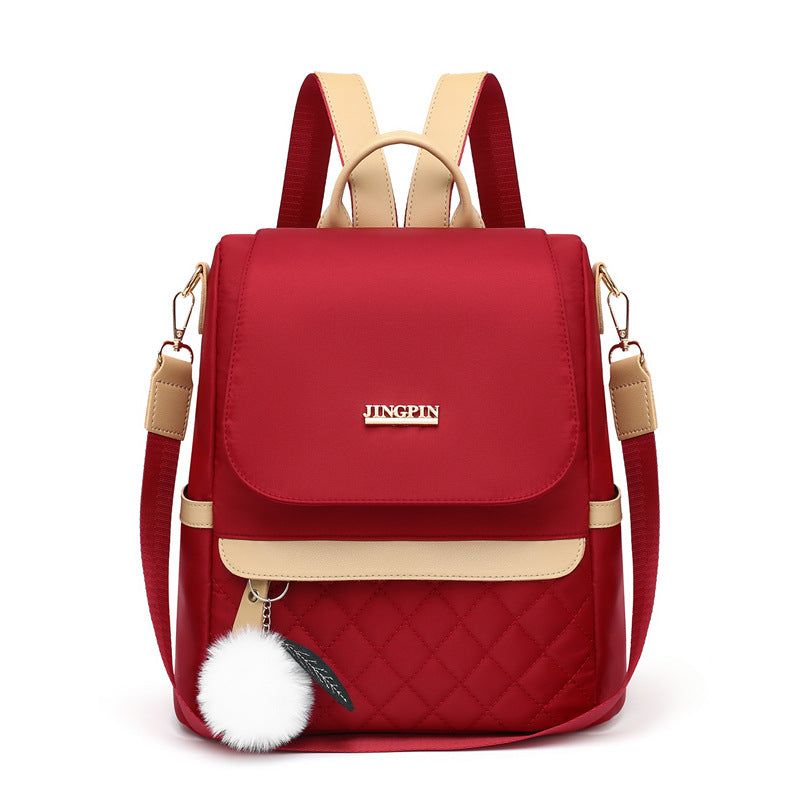 Korean Style Waterproof Anti-Theft Backpack