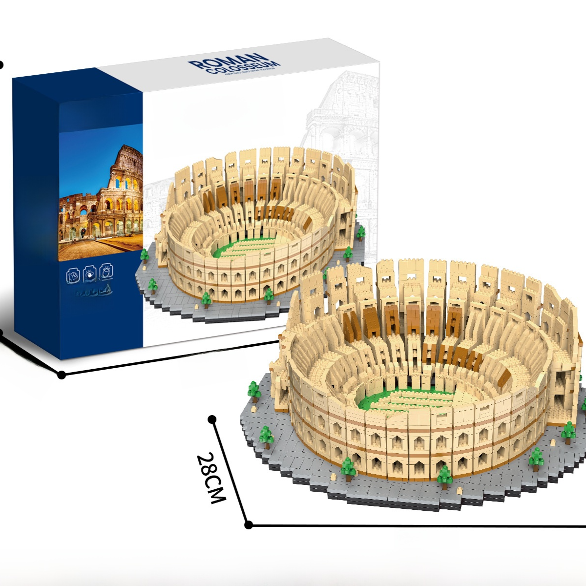 Landmark Architecture Building Blocks