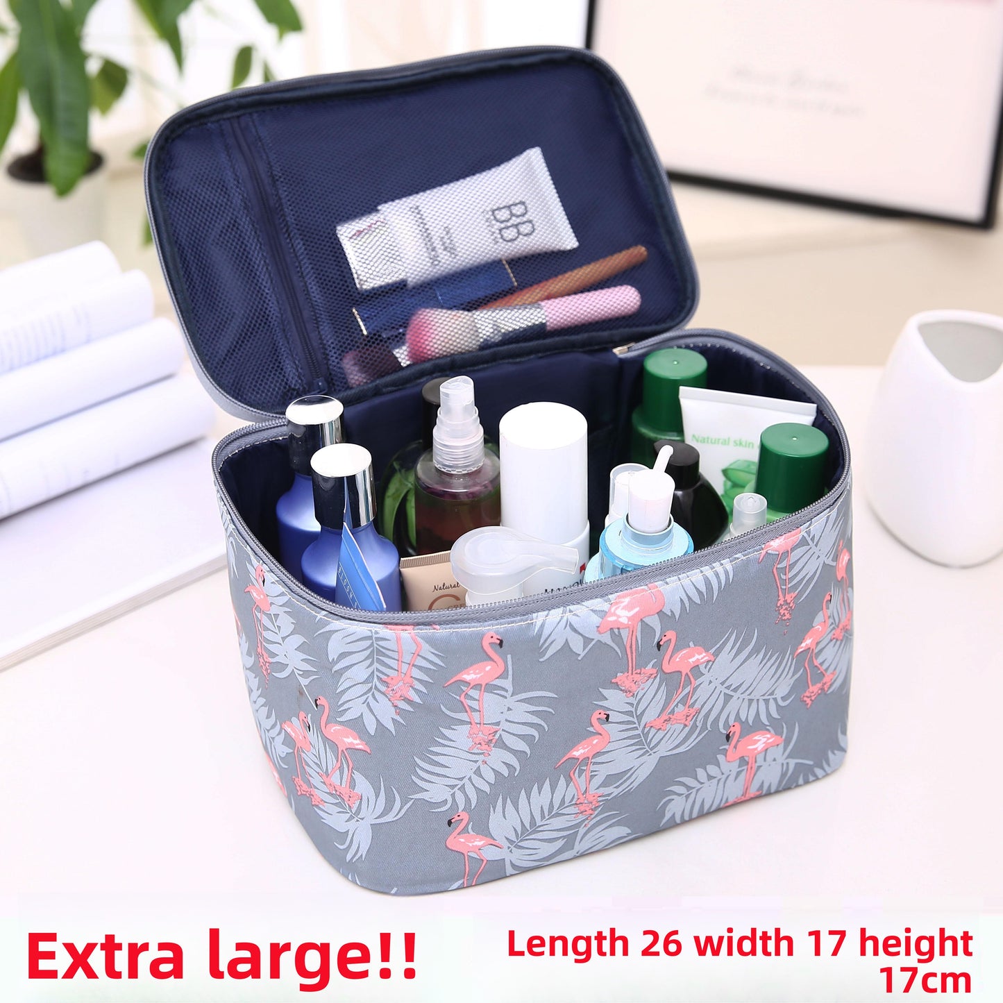 Large - Capacity Girly Cosmetic Organizer