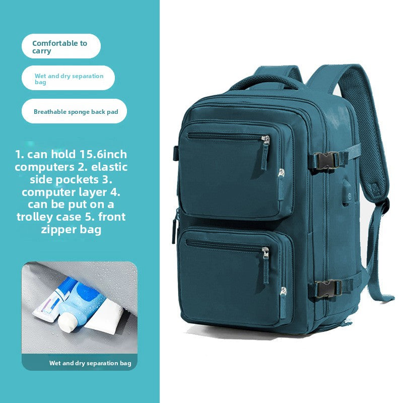 Large-capacity multi-functional backpack