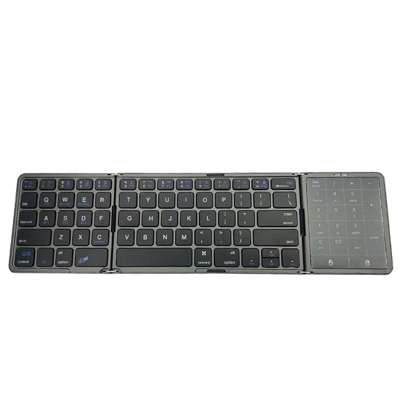 Large Touch Digital Folding Bluetooth Keyboard