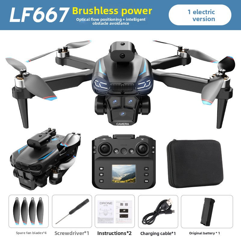 LCD Screen Remote Control Drone with HD Aerial Photography