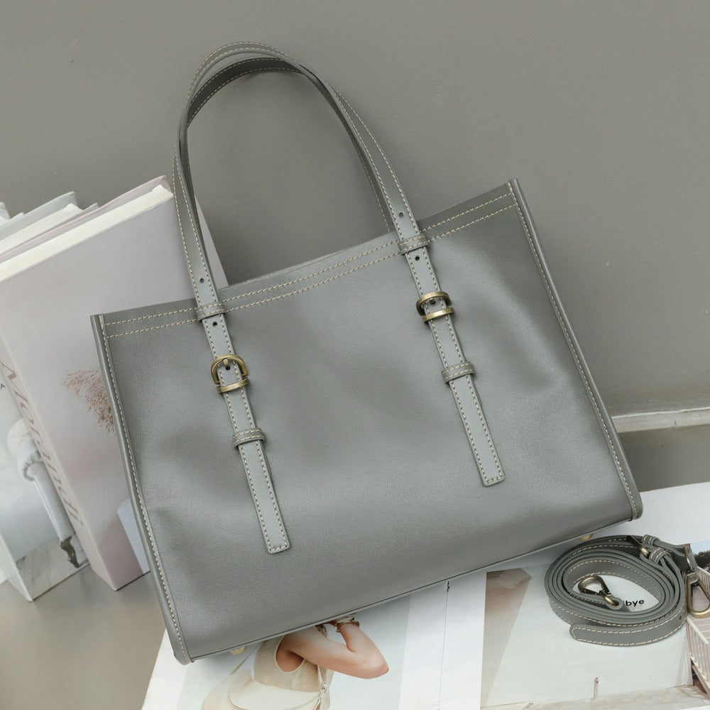 leather tote bag