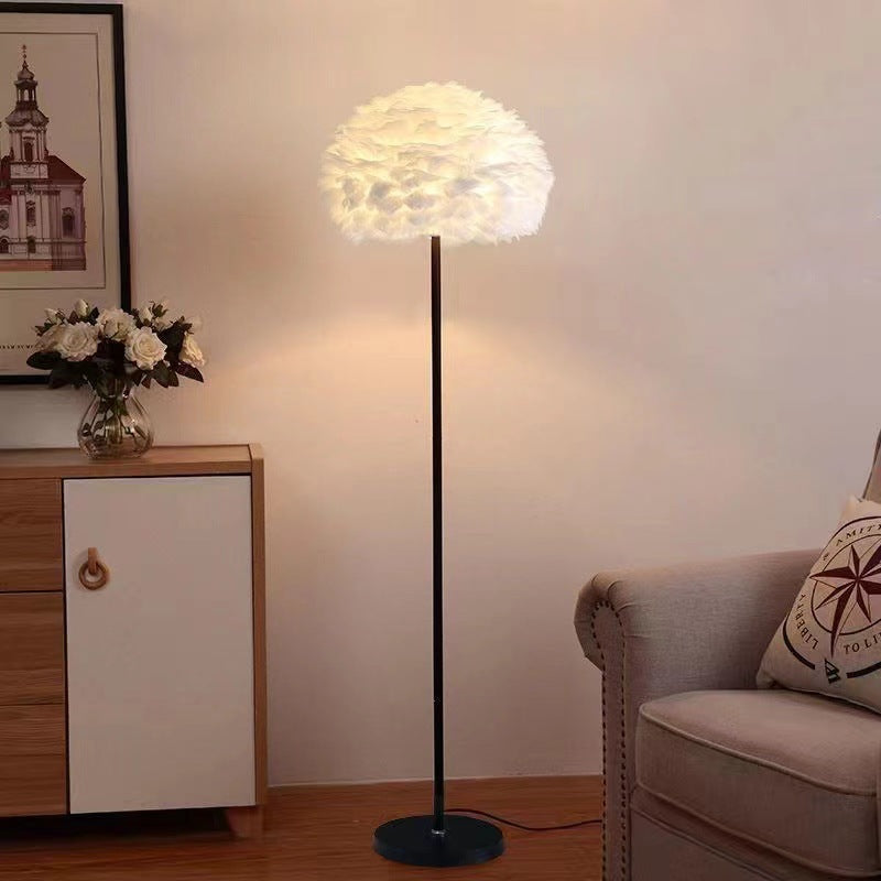 LED Light Feather Floor Lamp