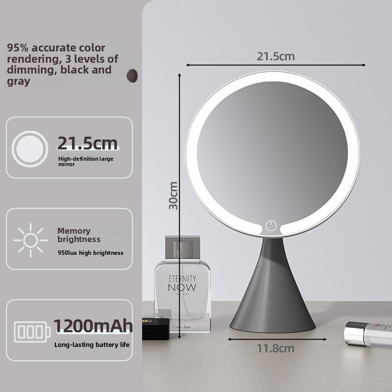 LED Lighted Makeup Mirror with Adjustable Daylight