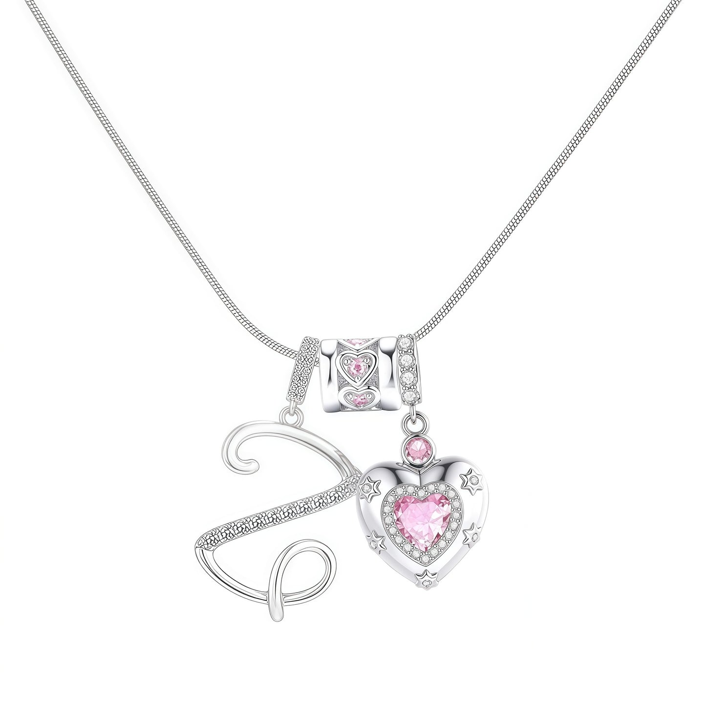 Letter Pendant Necklace