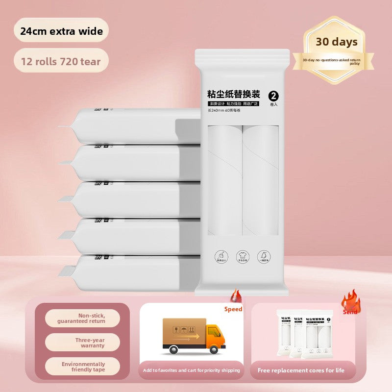 Lint Roller with Refill Paper