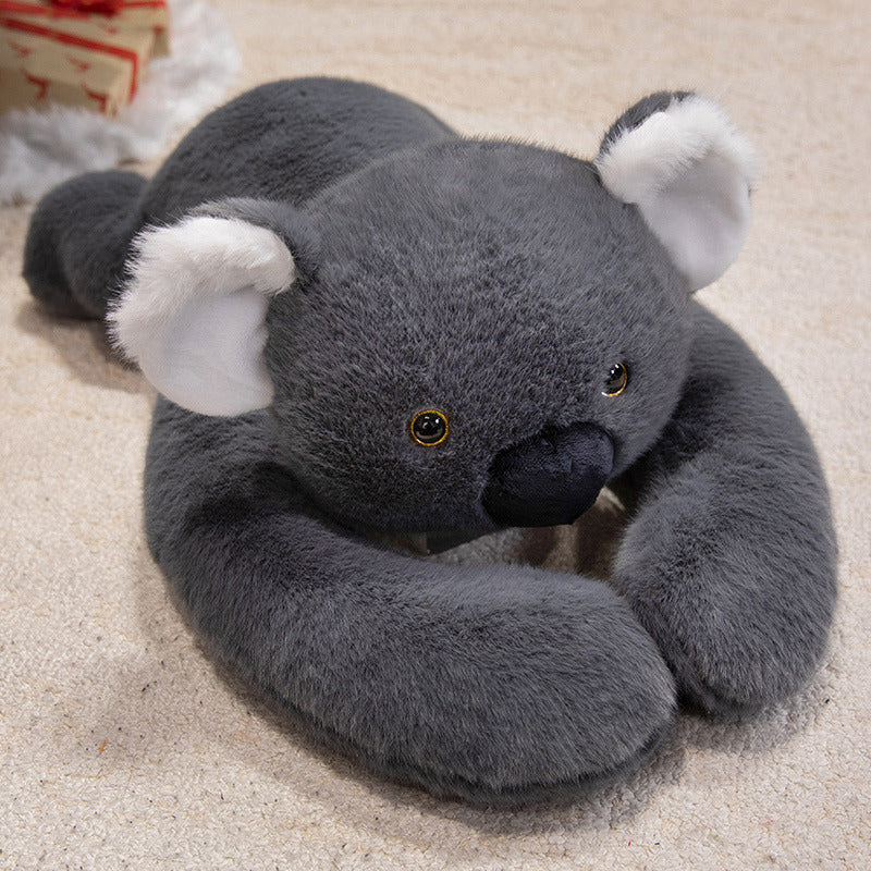 Long Arm Plush Animal Toy Koala Sloth Raccoon Hugging Pillow