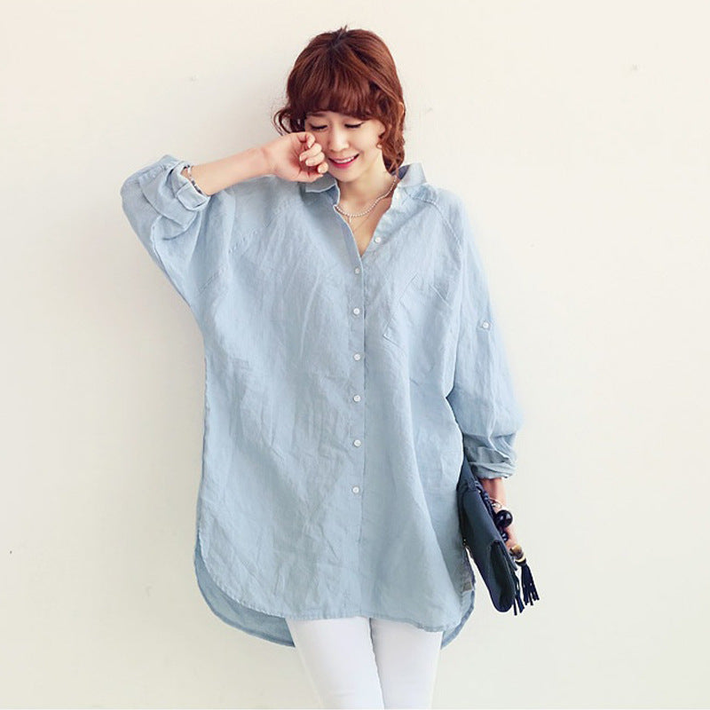 Loose Fit Long Sleeve Shirt