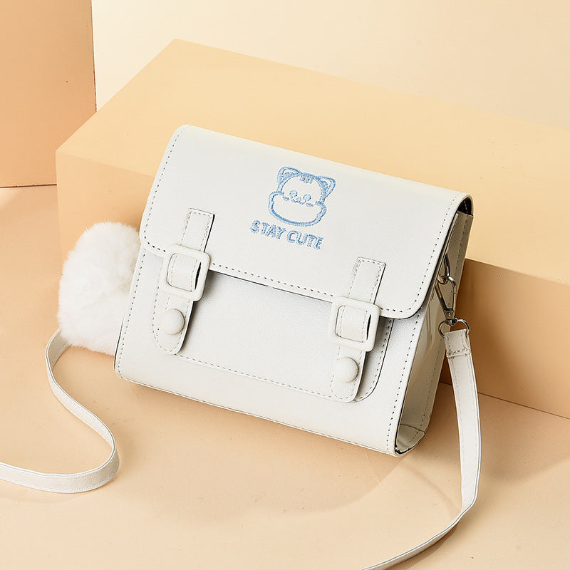 Love Heart Little Bear Shoulder Sling Bag