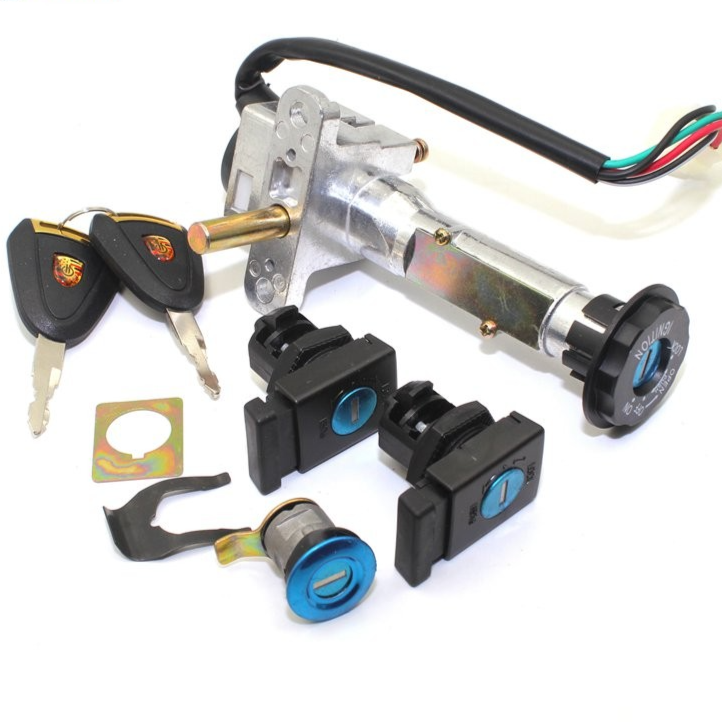 Macester Motorcycle Electric Door Lock Set
