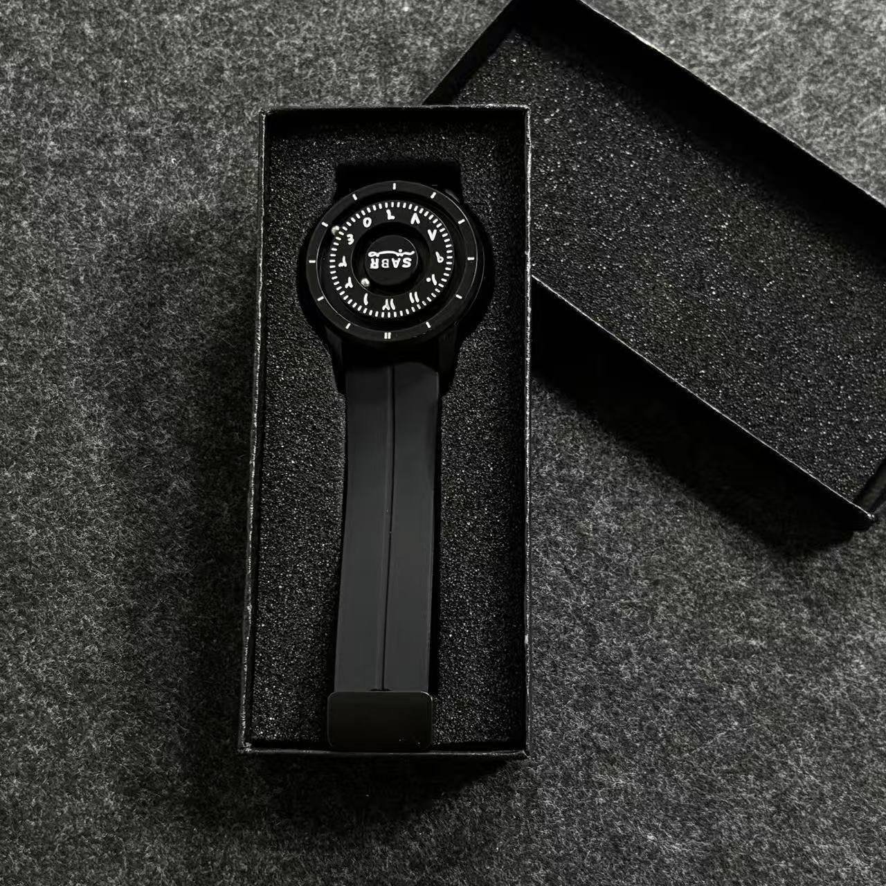 Magnetic Ball Suspension Cool Men's Quartz Watch