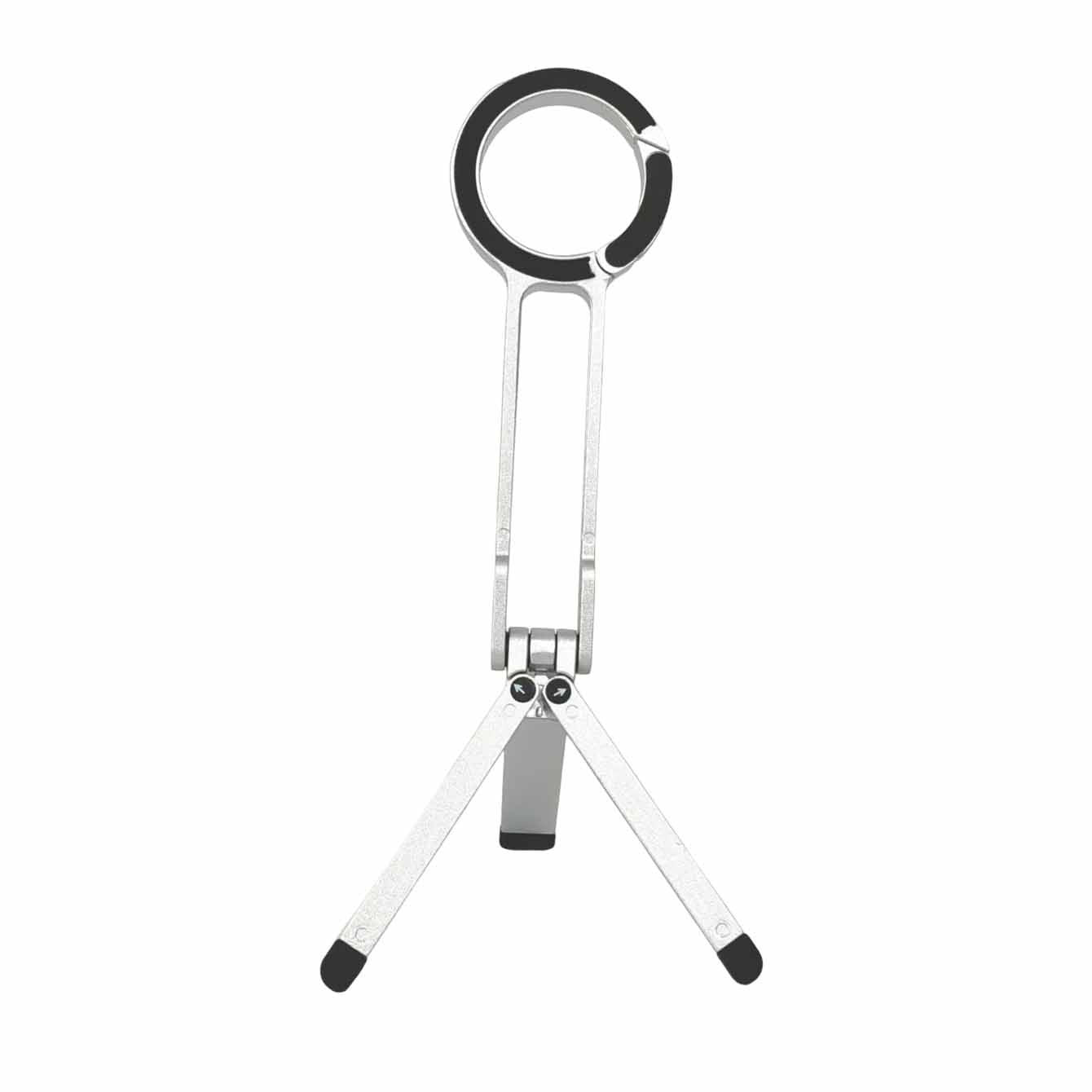 Magnetic Carabiner Phone Tripod with Multi-angle Stand