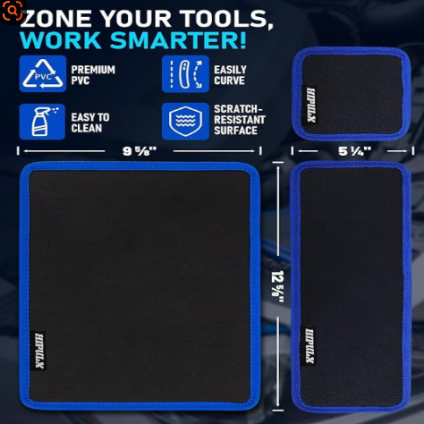 Magnetic Leather Tool Storage Pad
