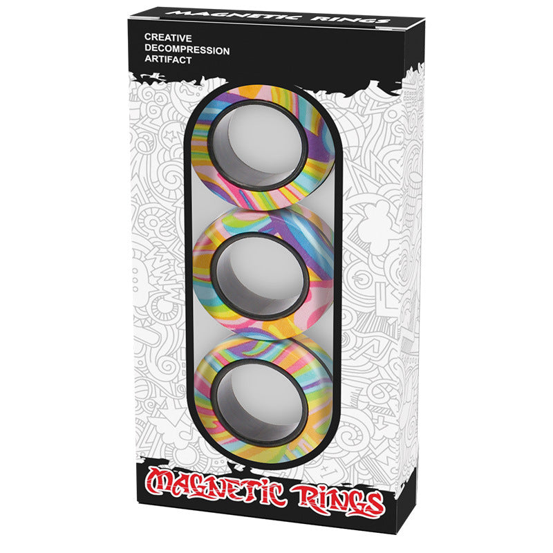 Magnetic Rotating Fidget Bracelet Toy