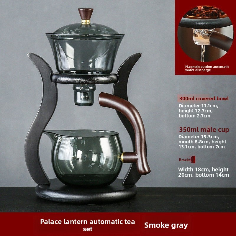 Magnetic Semi-Automatic Ceramic Tea Set