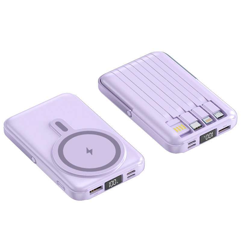 Magnetic Stand Wireless Fast Charging Power Bank