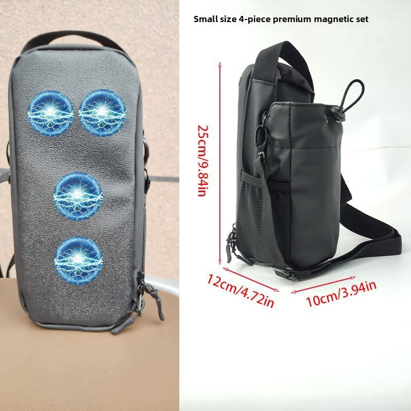Magnetic Water Bottle Bag Fitness Storage