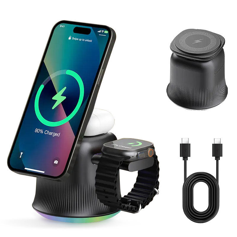 Magnetic Wireless Charging Desktop Stand