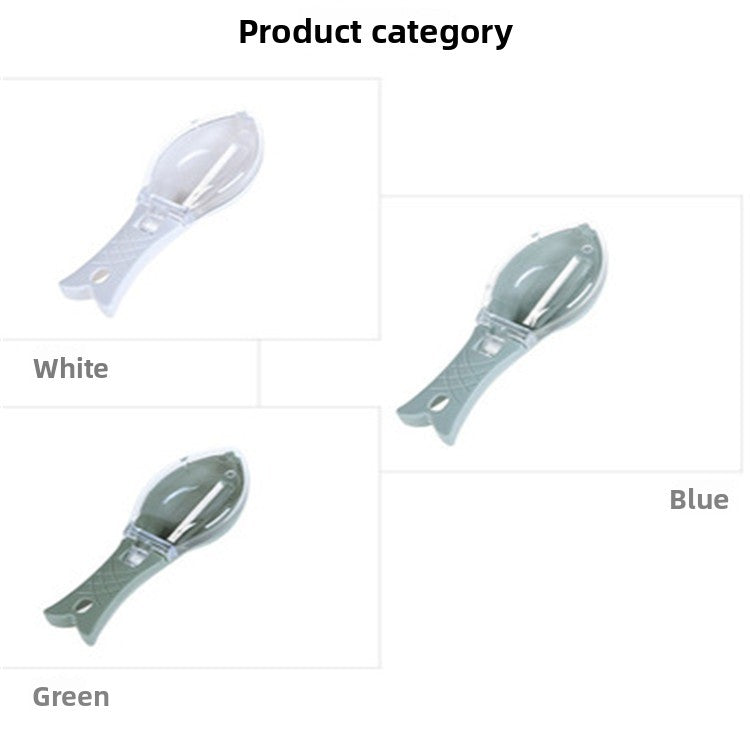 Manual Fish Scale Removal Tool Household Fish Scale Scraper with Cover Manual Fish Scale Scraper Kitchen Fish Scale Scraper