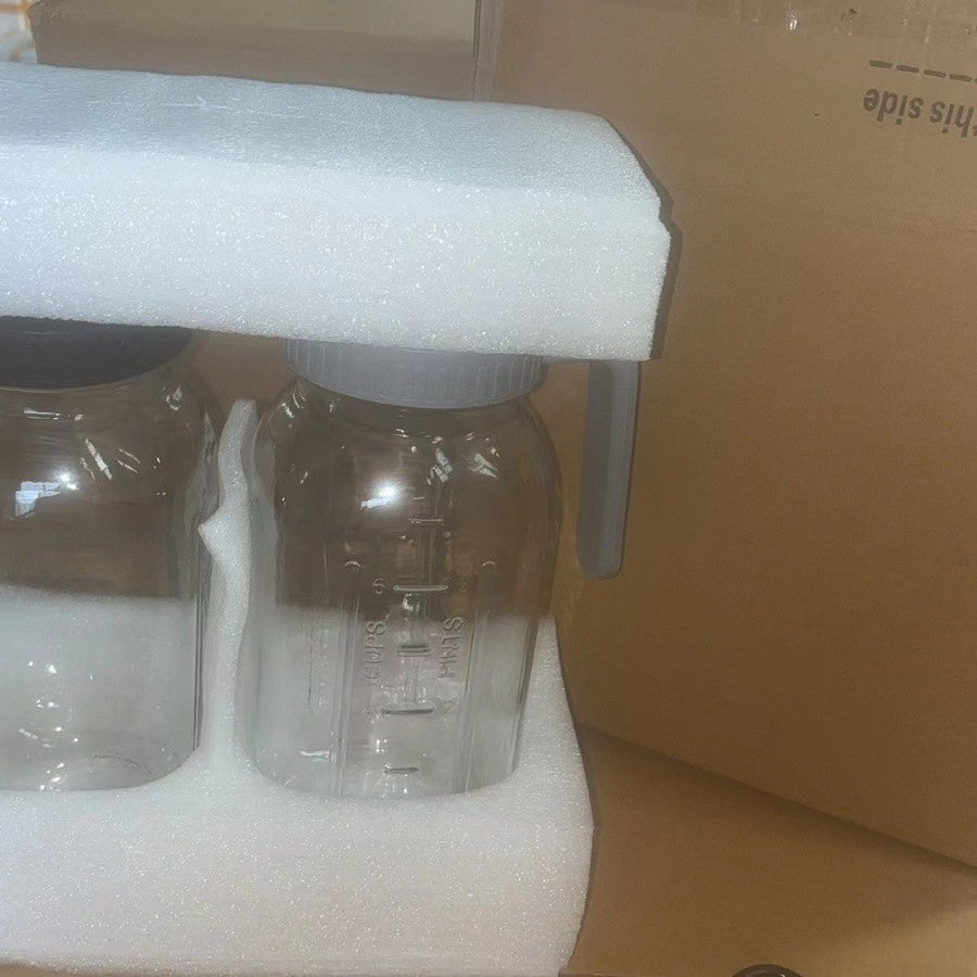 Mason Handle Glass Bottle with Filter